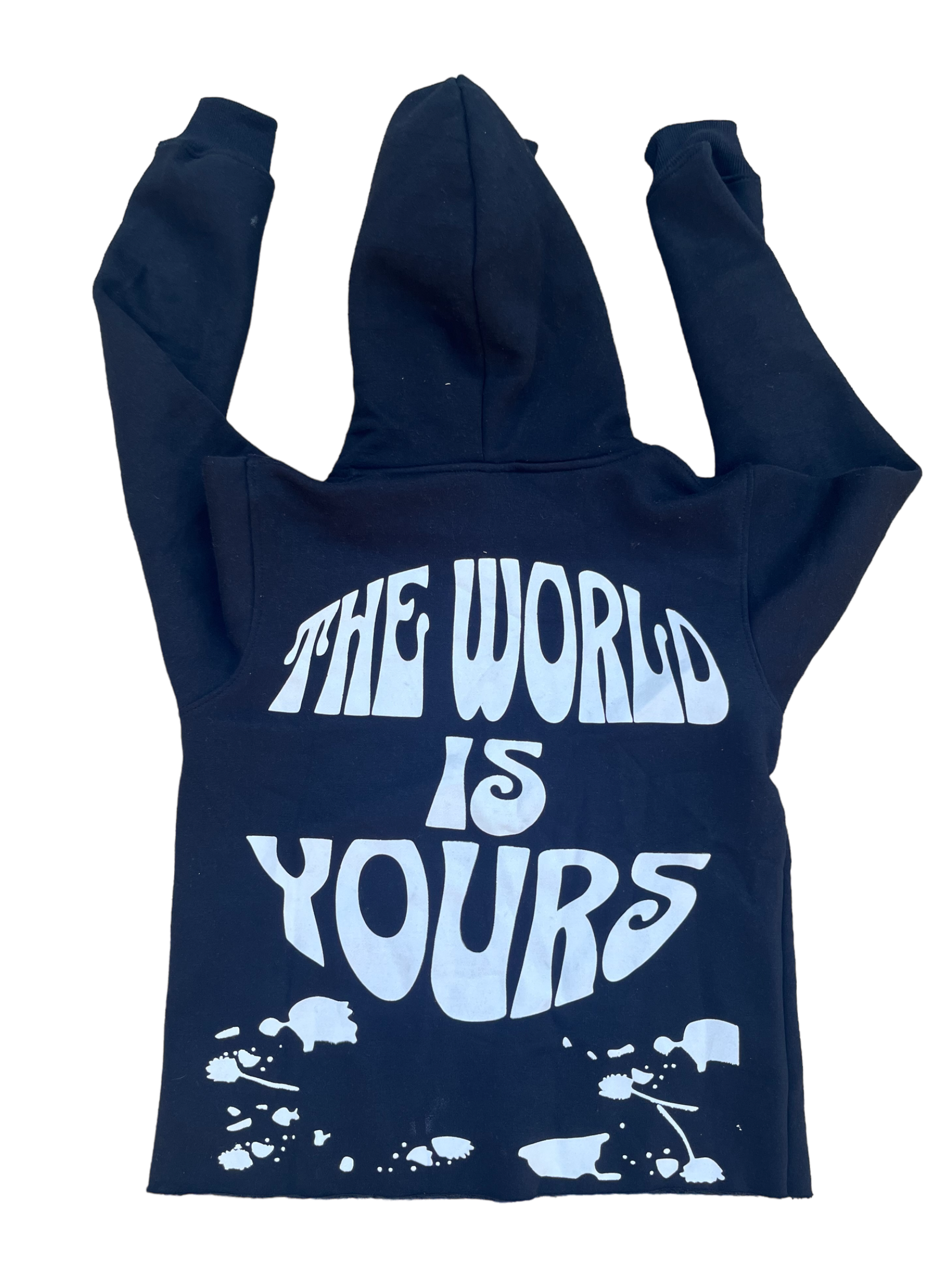 The World Is Yours Groovy Sweatsuit - Black