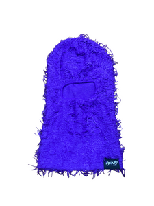 Distressed Ski Mask - Purple